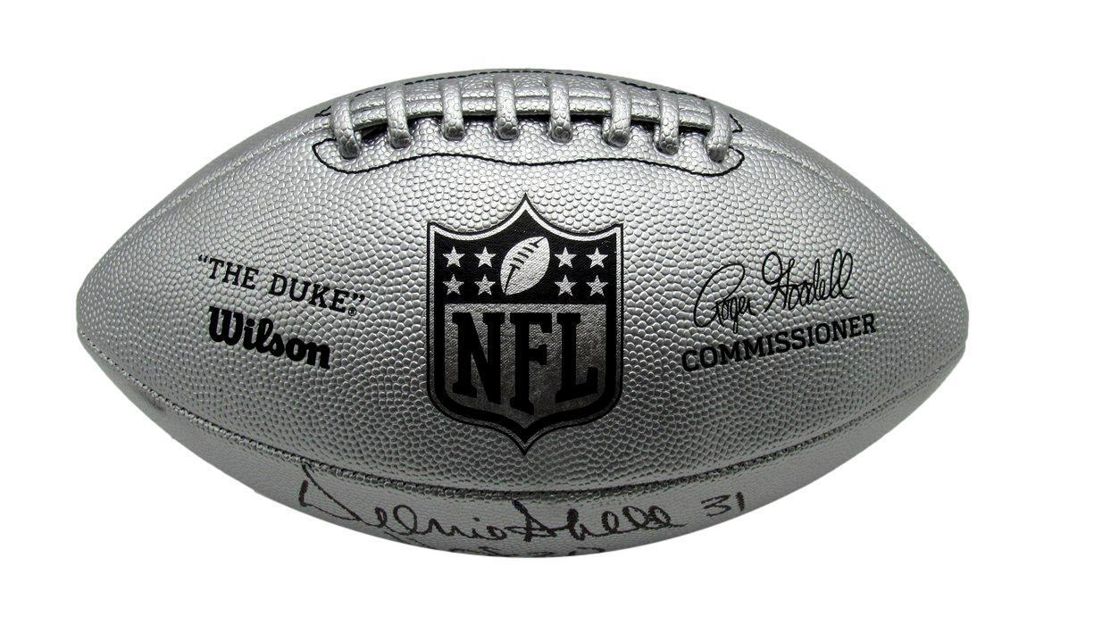 Donnie Shell HOF Autographed/Inscribed Silver Duke Football Steelers JSA 180126