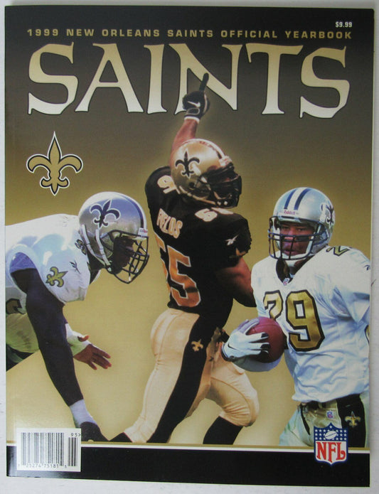 1999 New Orleans Saints Official Team Yearbook 145072