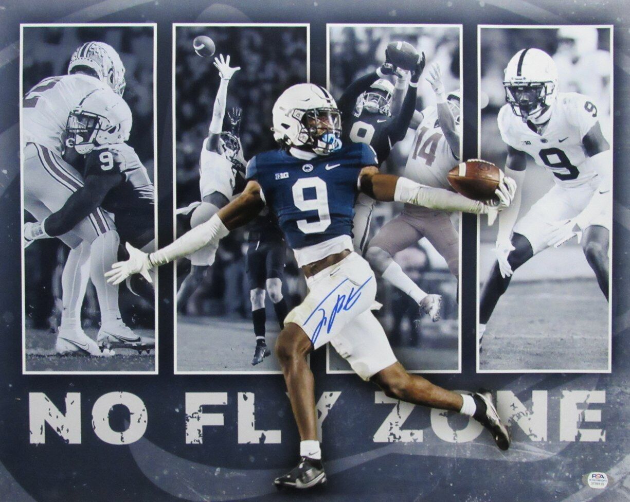 Joey Porter Jr. Autographed 16x20 Photo Penn State PSA/DNA 177728