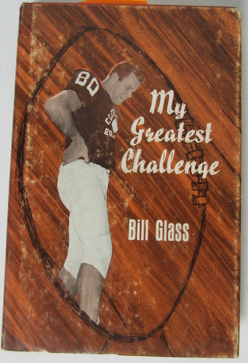 Bill Glass Browns Signed/Autographed "My Greatest Challenge" Book 146181