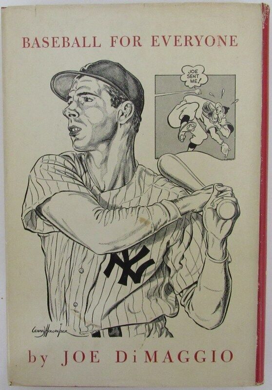 "Baseball For Everyone" 1st Edition 1948 Book by Joe DiMaggio 181422