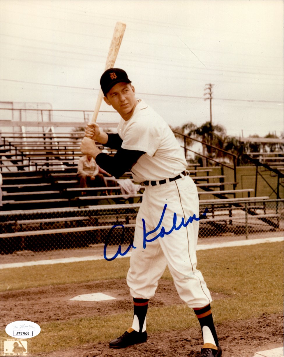 Al Kaline HOF Signed/Autographed 8x10 Photo Detroit Tigers JSA 191391