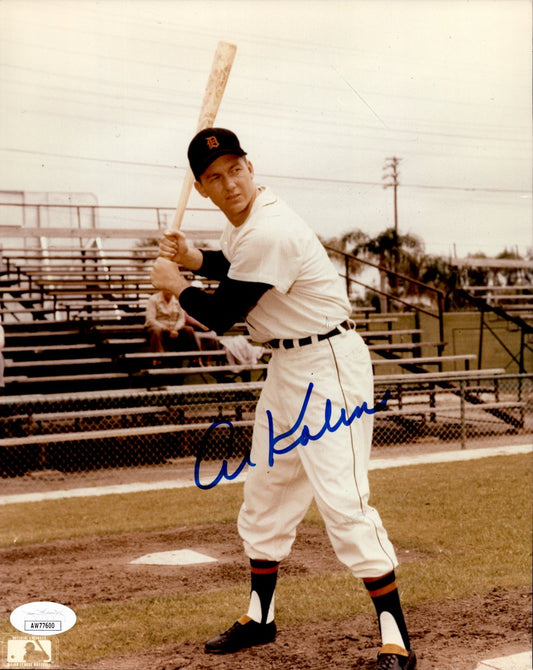Al Kaline HOF Signed/Autographed 8x10 Photo Detroit Tigers JSA 191391