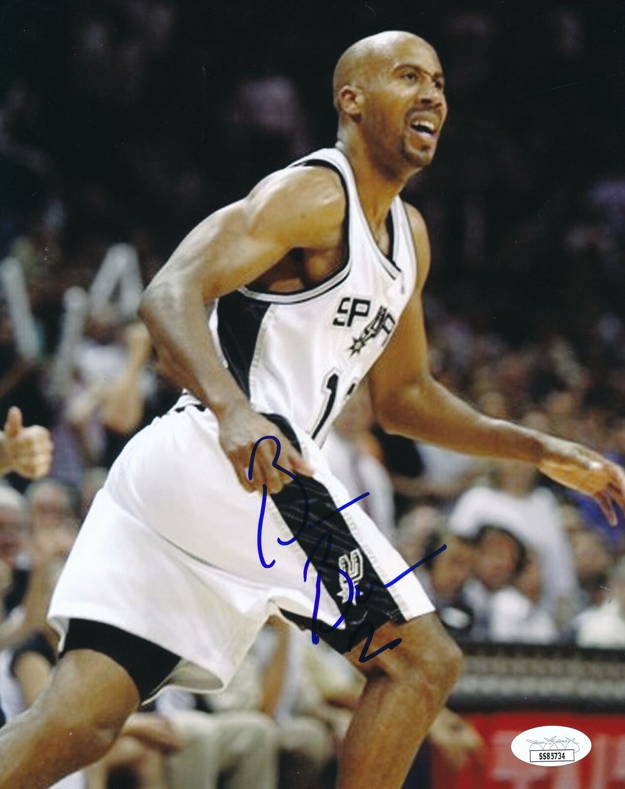 Bruce Bowen San Antonio Spurs Signed/Autographed 8x10 Photo JSA 165433