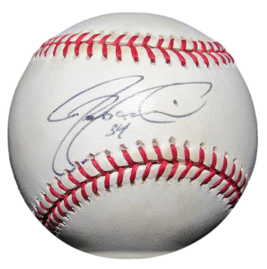 Jay Witasick Oakland Athletics/Rays Autographed/Signed Rawlings ONL Baseball