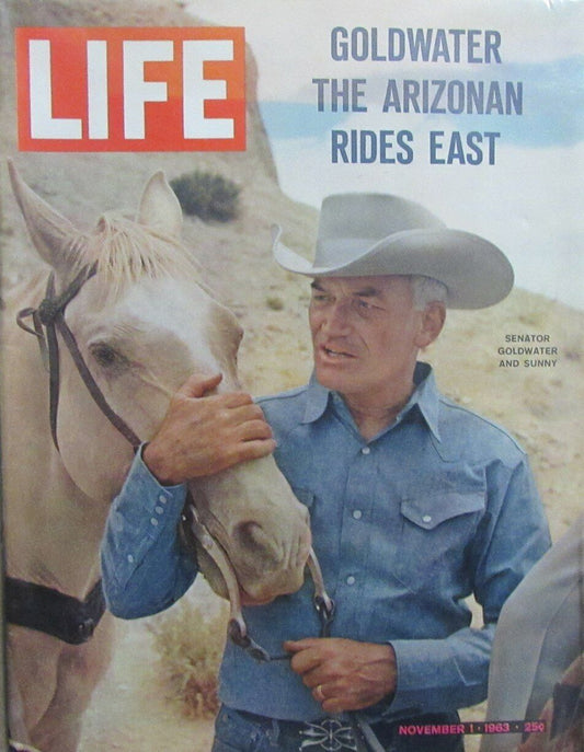 LIFE Magazine November 1, 1963 - Senator Barry Goldwater and Sunny 164736