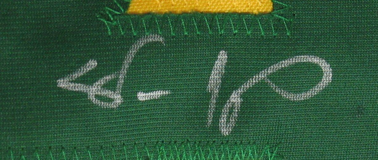 Shawn Kemp Signed/Auto Seattle Supersonics Basketball Jersey Beckett 167281