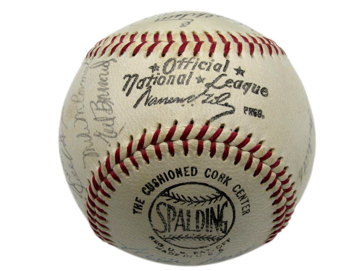 1960 San Francisco Giants Team Signed by 23 ONL Baseball Cepeda HOF 189831