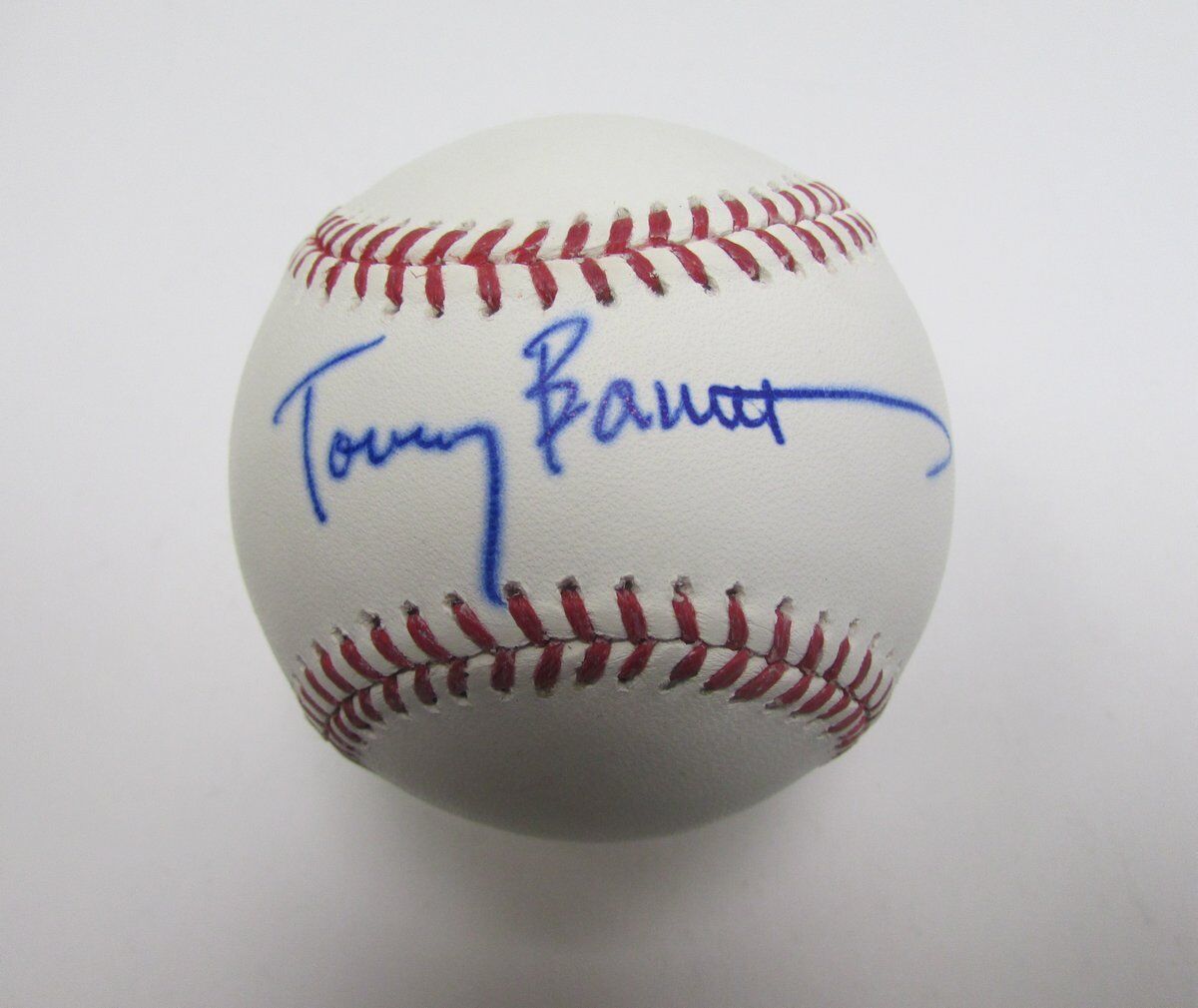 Tommy Barrett Phillies Signed/Autographed OML Baseball 139423