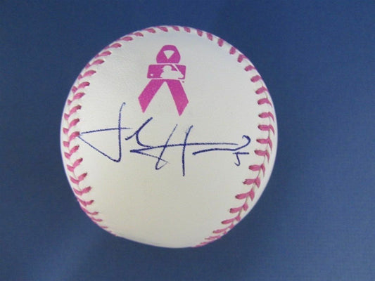 Josh Harrison  Pirates Autographed/Signed MOTHERS DAY Baseball JSA 133738