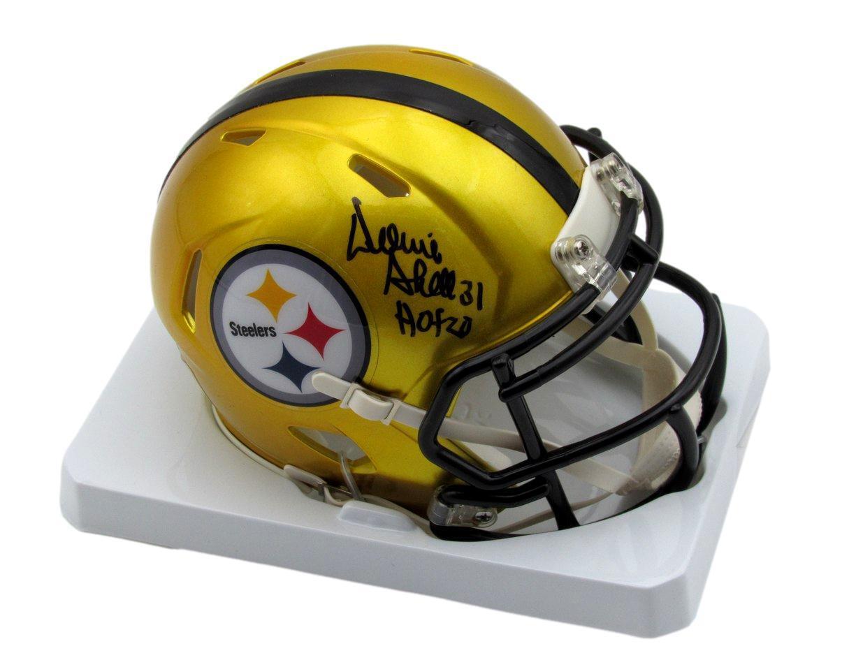 Donnie Shell HOF Autographed/Inscribed Flash Mini Helmet Steelers JSA 179781