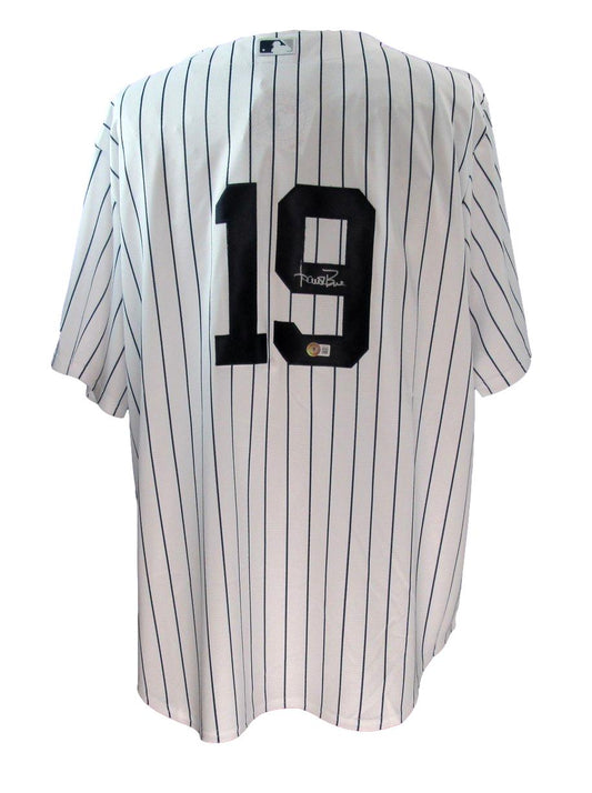 Aaron Boone New York Yankees Autographed Magestic XXL Jersey Beckett 187217