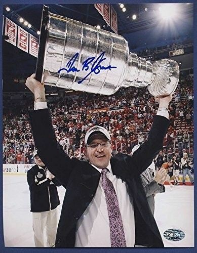 Dan Bylsma Penguins Signed 8x10 Photo PSA/DNA 132979