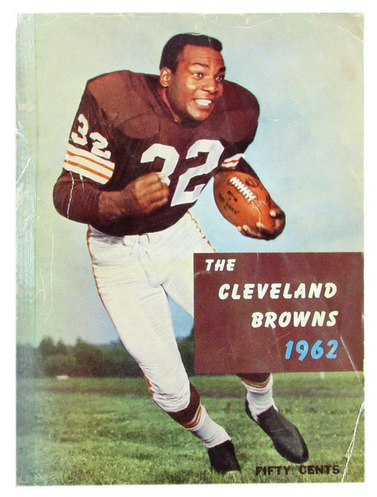 Vintage 1962 Cleveland Browns Press TV Radio Media Guide