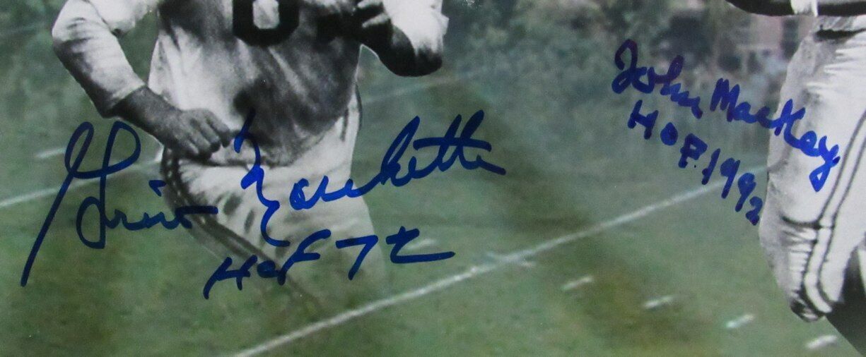 Baltimore Colts Hall of Famers Signed/Autographed 16x20 Photo PSA/DNA 164456