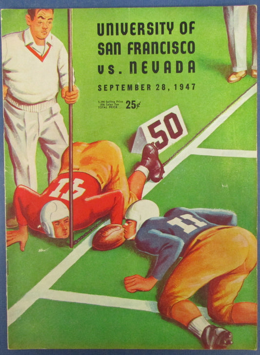 1947 University of San Francisco v. Nevada Football Program 127019