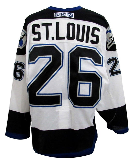 Martin St. Louis UNSIGNED CCM Hockey Jersey Tampa Bay Lightning 177103