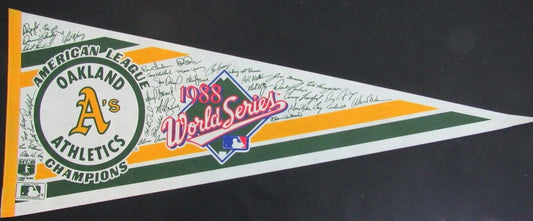 Oakland A's 1988 American League Champions/World Series 12"X30" Pennant 157949