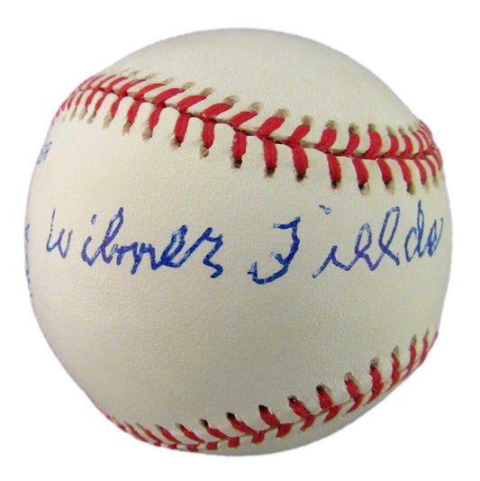Wilmer Fields Homestead Grays Signed/Auto Rawlings OAL Baseball PSA/DNA 162099