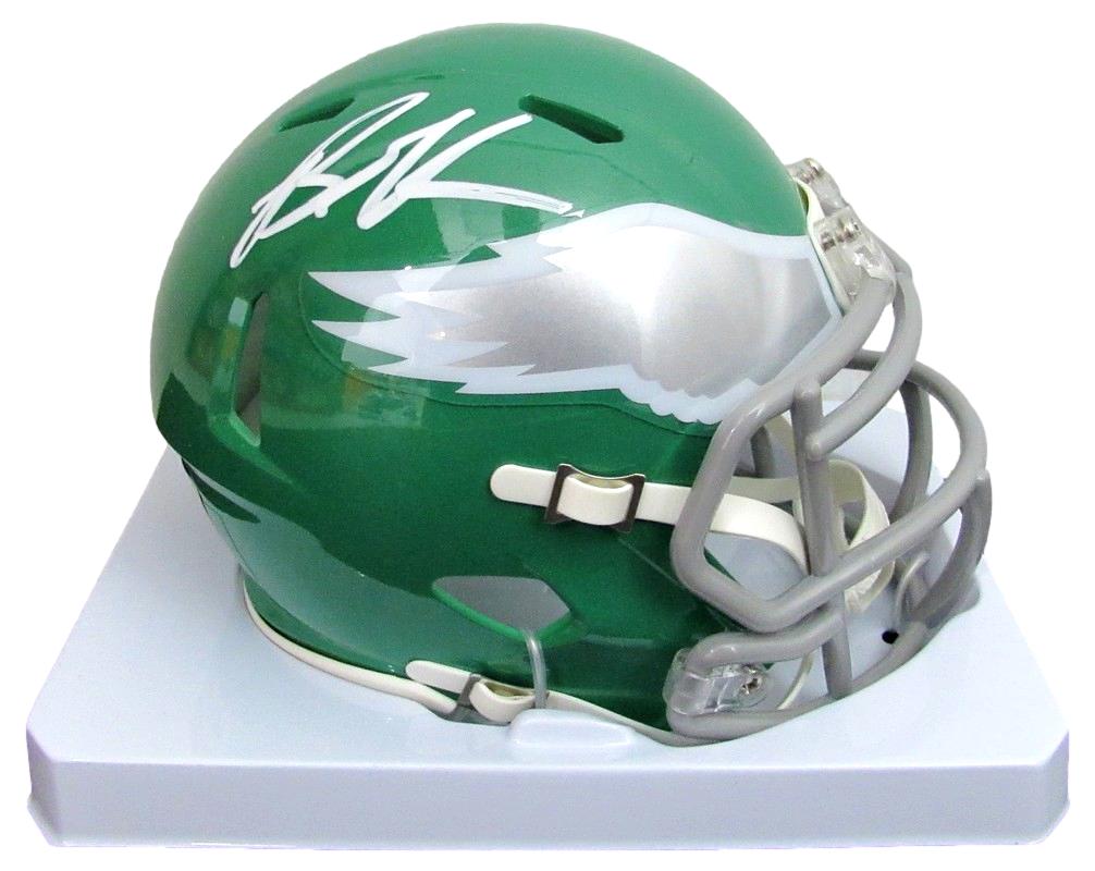 Brandon Graham Signed Speed Mini Football Helmet Eagles Beckett 187621