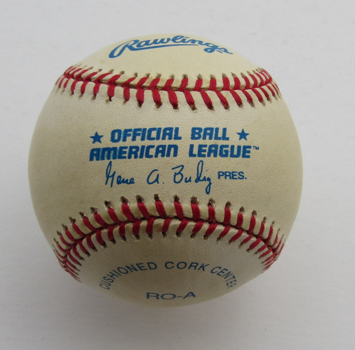 Danys Báez Autographed OAL Baseball Cleveland Indians 180623