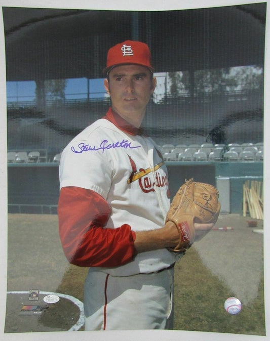 Steve Carlton St Louis Cardinals Autographed/Signed 16x20 Photo JSA 134469