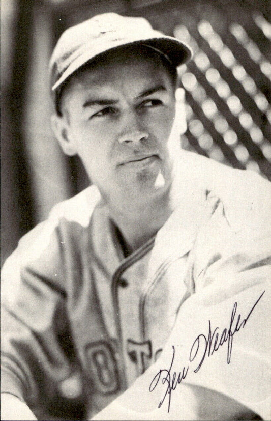 Ken Weafer Boston Bees d. 2005 Signed/Autographed 3x5  Photo 179309