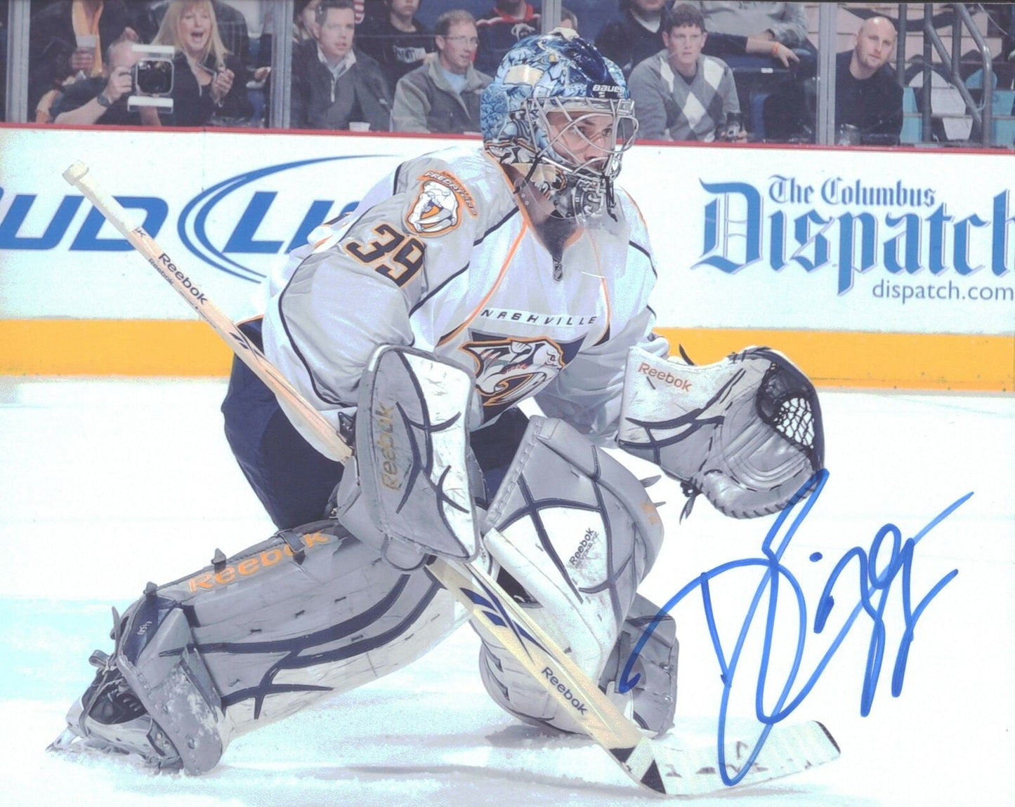 Dan Ellis Nashville Predators Signed/Autographed 8x10 Photo 152673