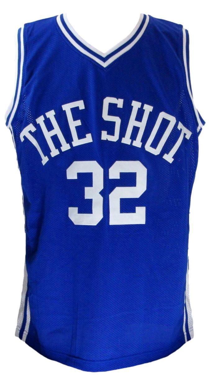 Christian Laettner Signed/Inscr Duke Custom Basketball Jersey PSA/DNA 167216