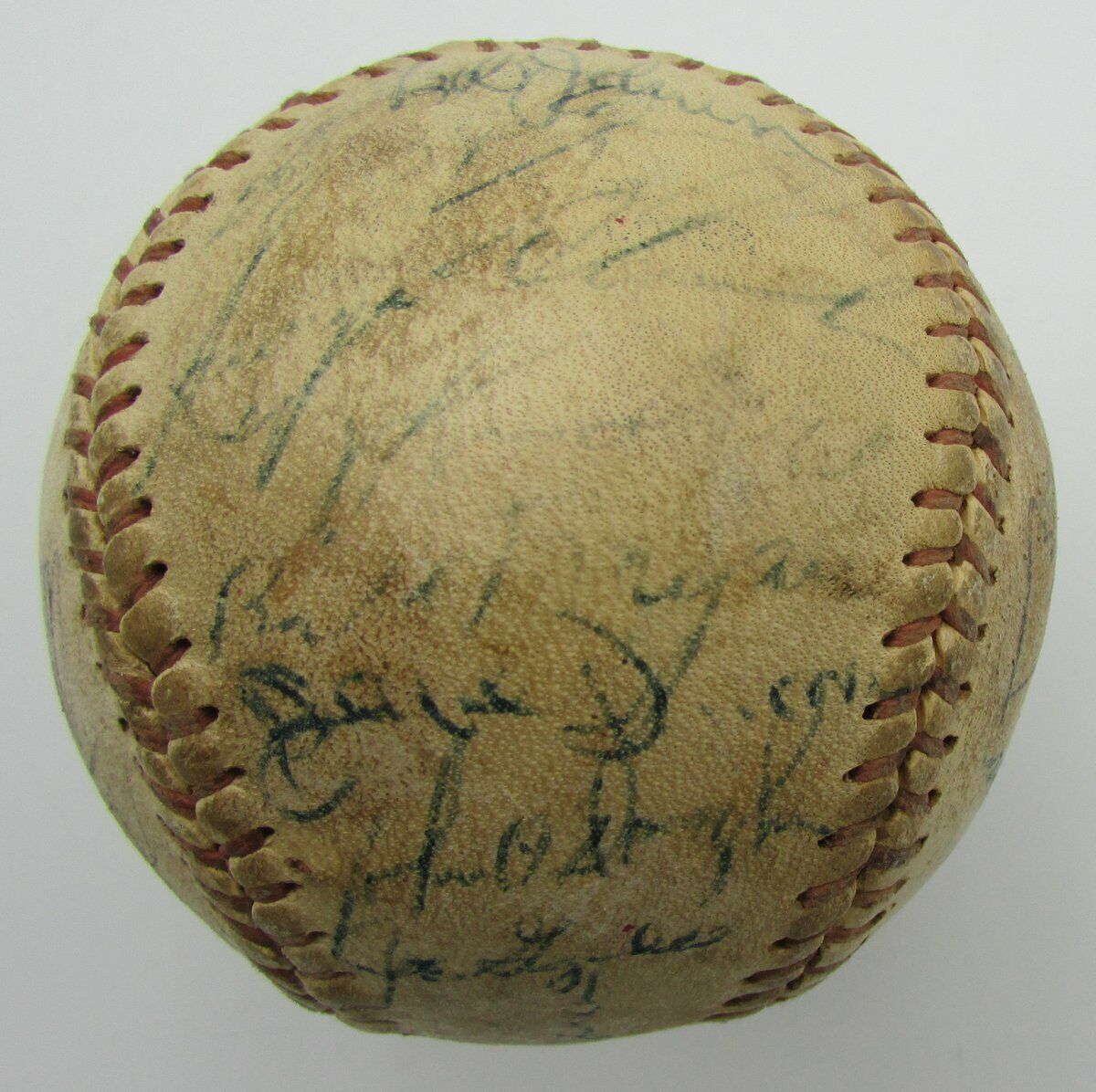 1964 Twins and KC Athletics Team Signed by 30 Baseball Killebrew HOF 149887