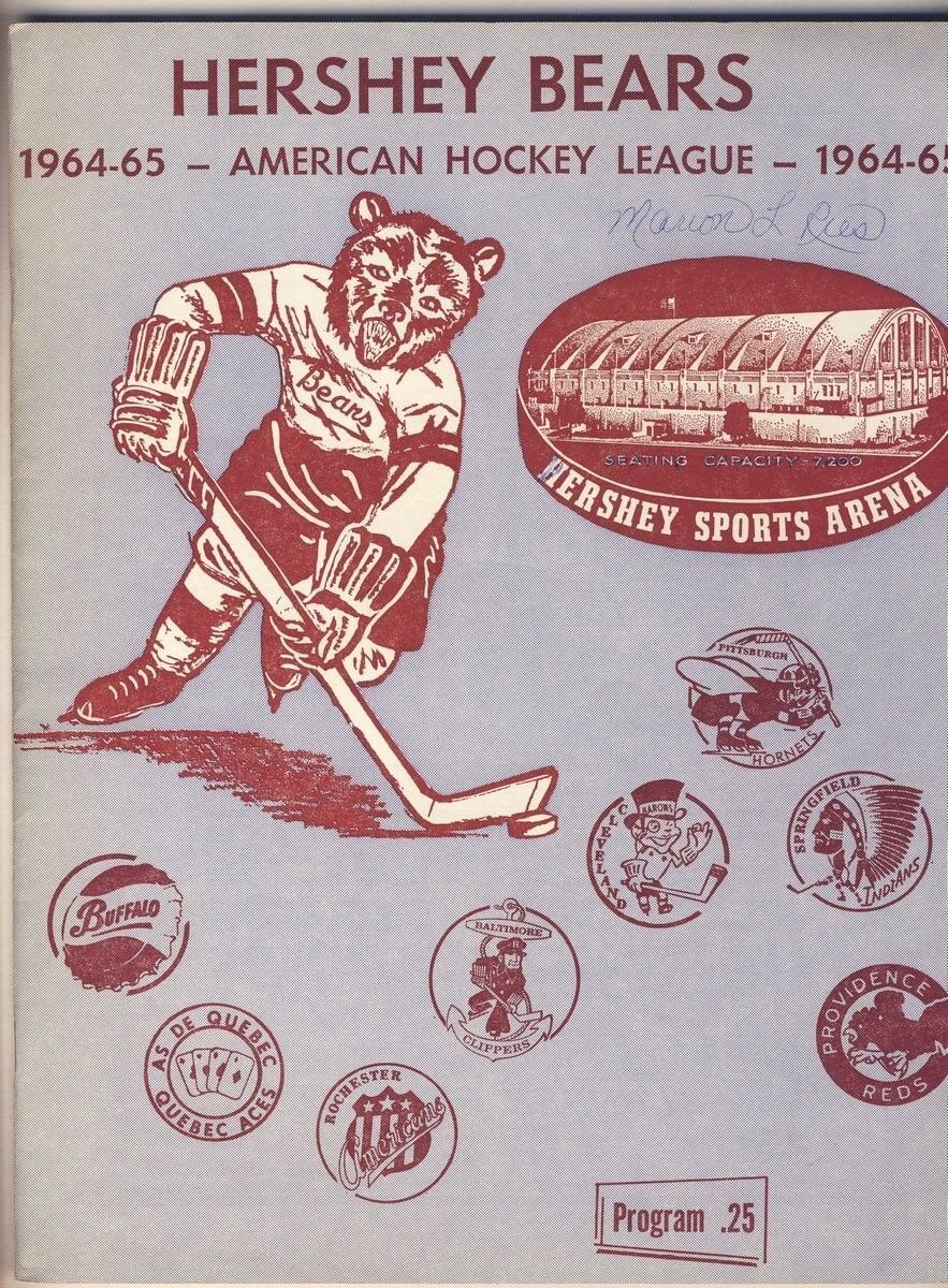 Hershey Bears 4/17 1965 Program vs. Buffalo AHL 128012