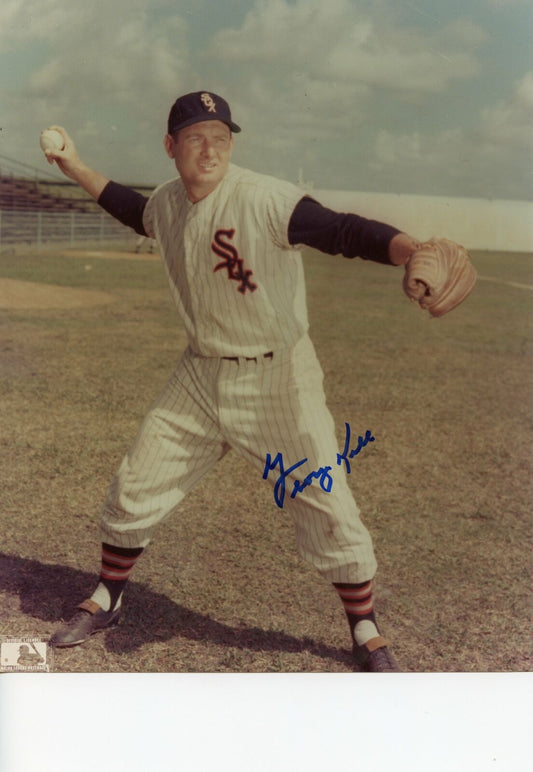 George Kell White Sox HOF Autographed/Signed 8x10 Photo PASS 142565