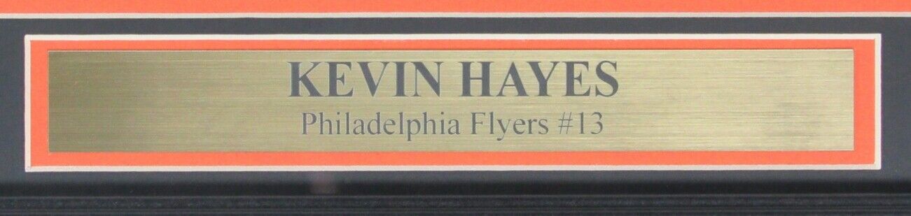 Kevin Hayes Philadelphia Flyers Signed/Autographed 8x10 Photo Framed JSA 157182