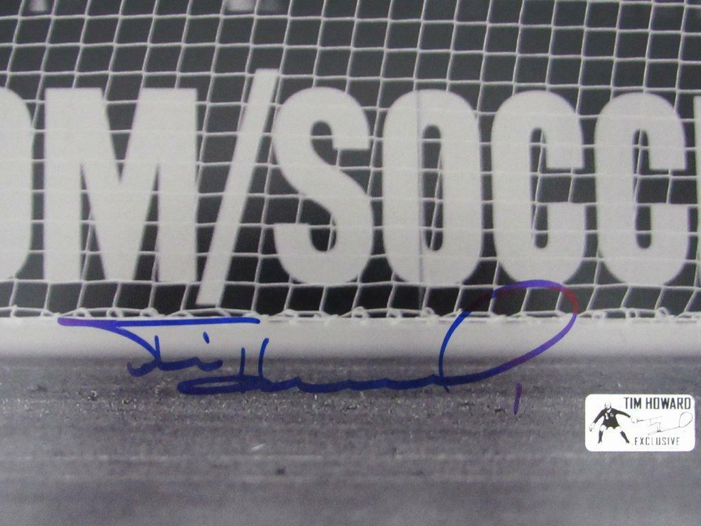 Tim Howard Autographed 16x20 Photo U.S. Men's Soccer Team JSA