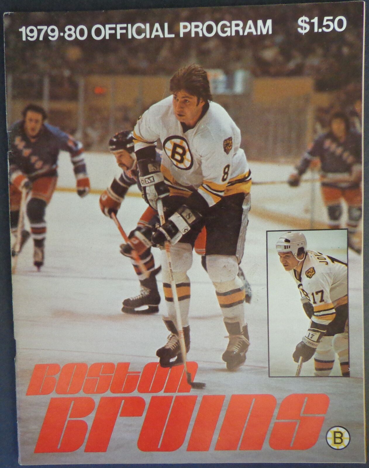 January 12, 1980 Boston Bruins vs. Atlanta Flames NHL Game Program 178064