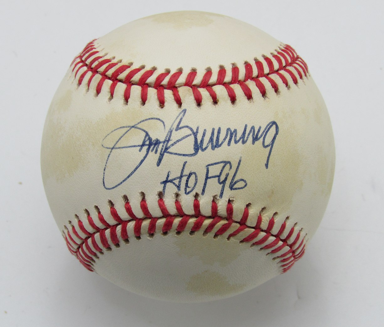 Jim Bunning HOF Signed/Inscr ONL Baseball Philadelphia Phillies PSA/DNA 191674