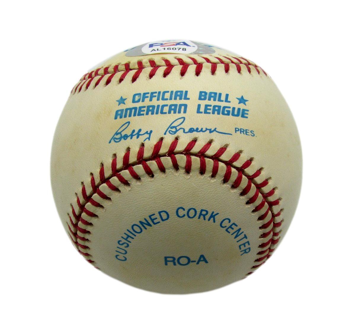 Bob Feller HOF Autographed/Inscribed OAL Baseball Indians PSA/DNA 177778