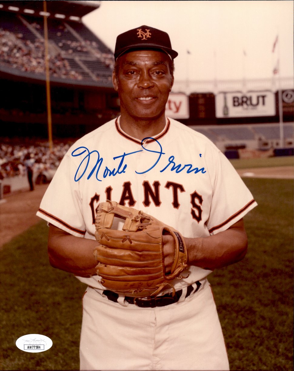 Monte Irvin HOF Signed/Autographed 8x10 Photo New York Giants JSA 191407