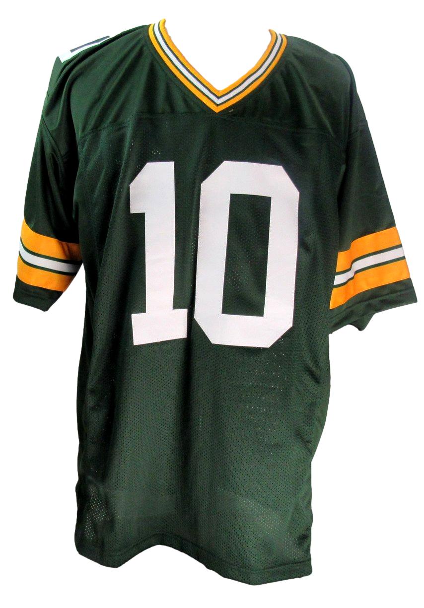 Jordan Love Signed/Auto Green Custom Football Jersey Packers Beckett 190497