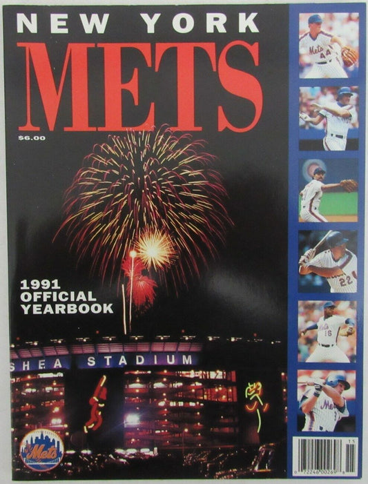 1991 New York Mets Official Year Book 148944