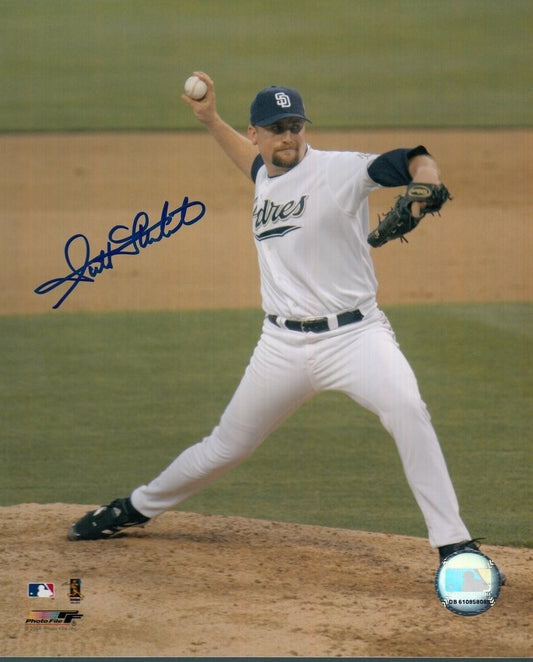 Scott Linebrink Signed/Autographed Padres 8X10 Photo 128686