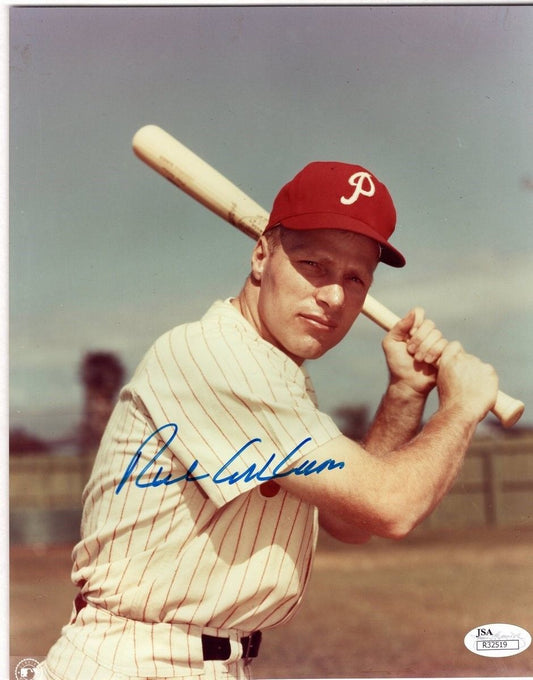 Richie Ashburn Philadelphia Phillies Signed/Autographed 8x10 Photo JSA R32519