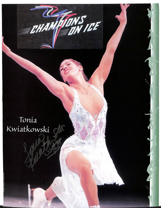 Tonia Kwiatkowski Champions on Ice Signed/Autographed 8x10 Photo 170753