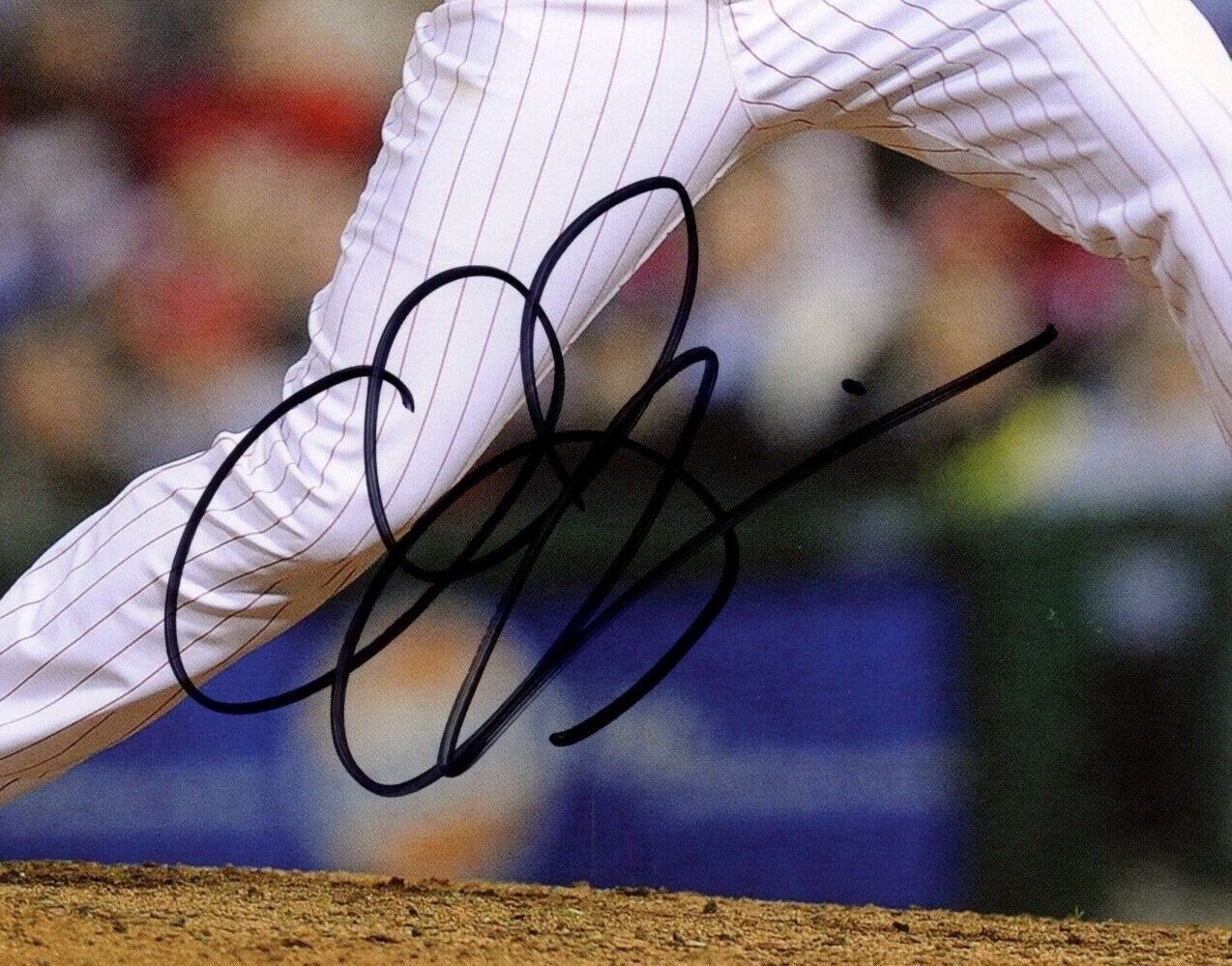 Chad Durbin Autographed 2010 8x10 Phillies Phan Photo