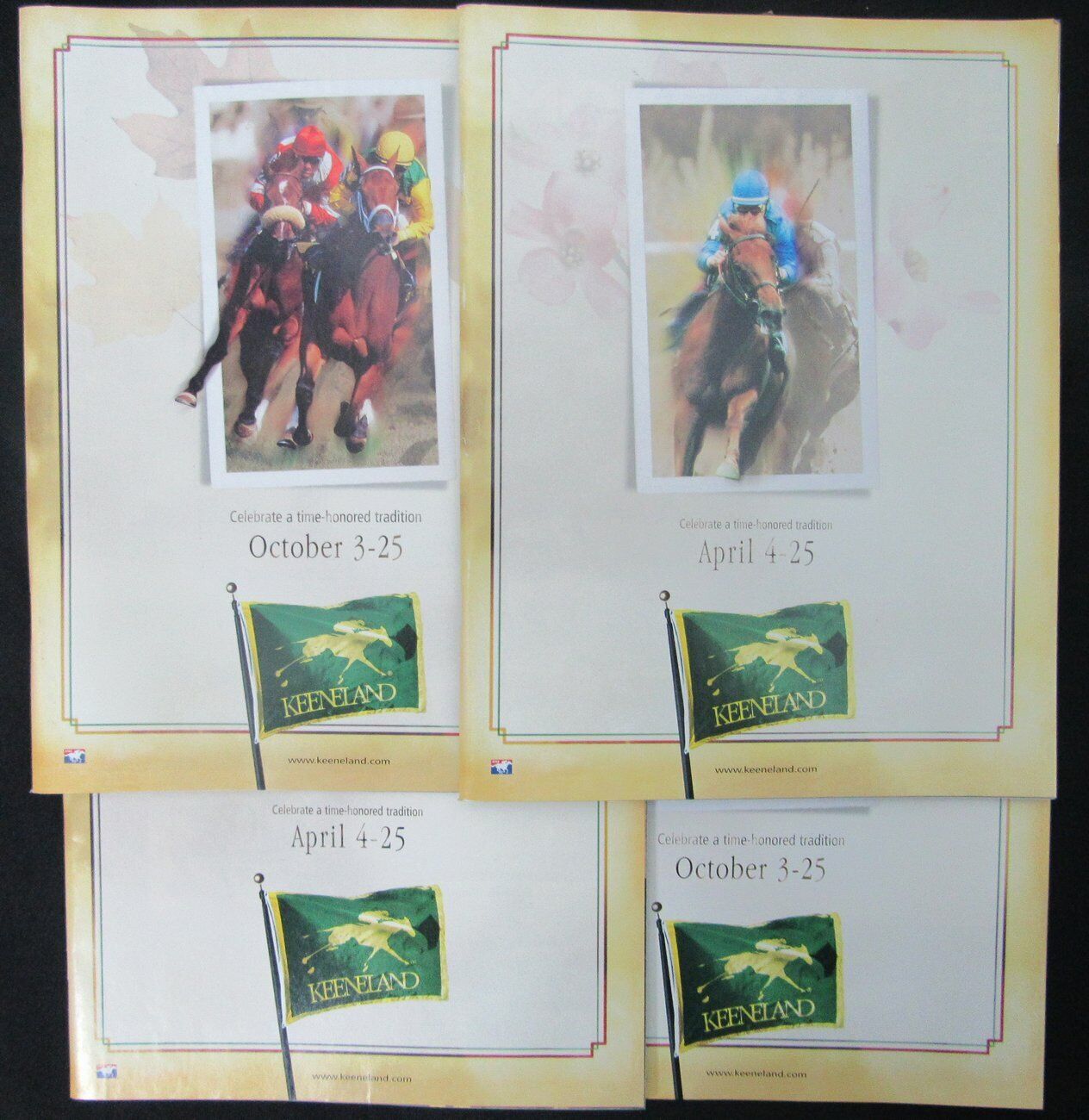 Lot of 4 Kenneland 2003 Blue Grass Stakes/Fall Racing Programs 153950