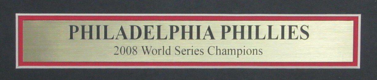 Philadelphia Inquirer Newspaper 2008 Phillies World Series Champs Framed 165882