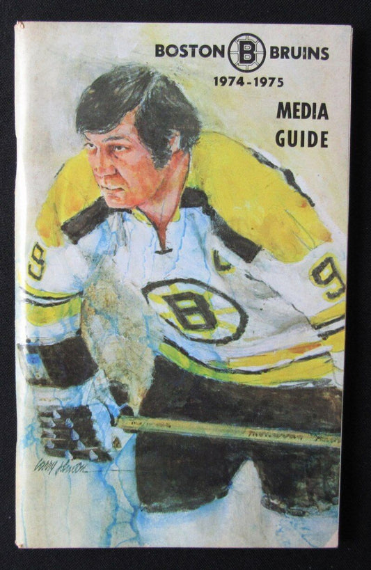 1974-1975 Boston Bruins Media Guide 176516