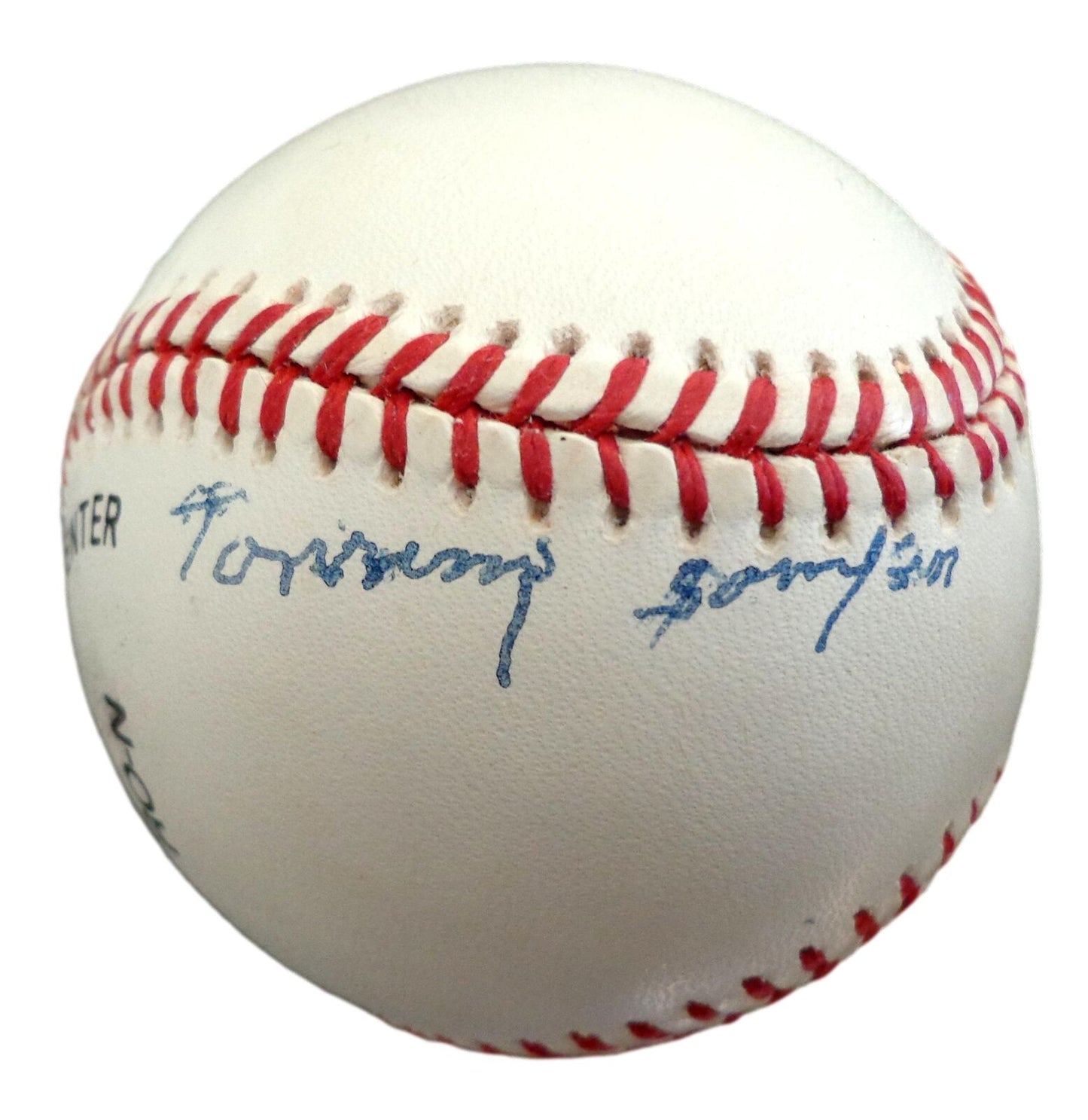 Tommy "Toots" Sampson Auto ONL Baseball Negro League Black Barons JSA 180180