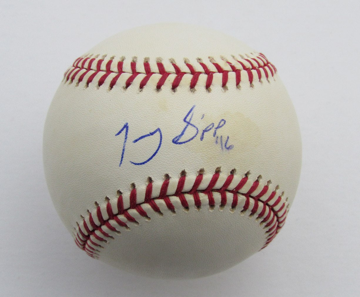 Tony Sipp Autographed OML Baseball Cleveland Indians 180637