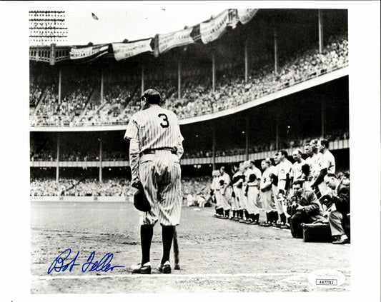Bob Feller HOF Signed/Autographed 8x10 Photo Cleveland Indians JSA 191477